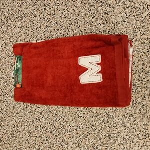 Two Christmas hand towels